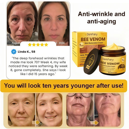 🔥 FDA-Reviewed. Visible in 7 Days. Guaranteed-DarkFairy® Anti-wrinkle andanti-aging Skin Treatment Cream